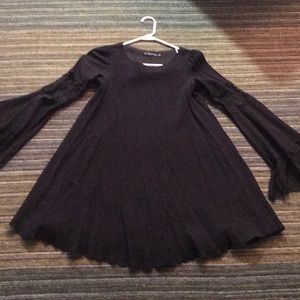 For Love and Lemons black baby doll dress